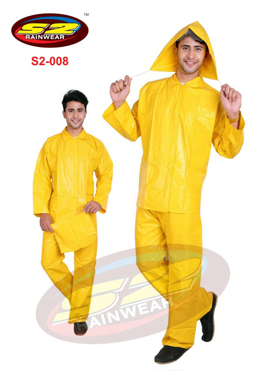PVC Yellow Rain Suit, Maharashtra, India